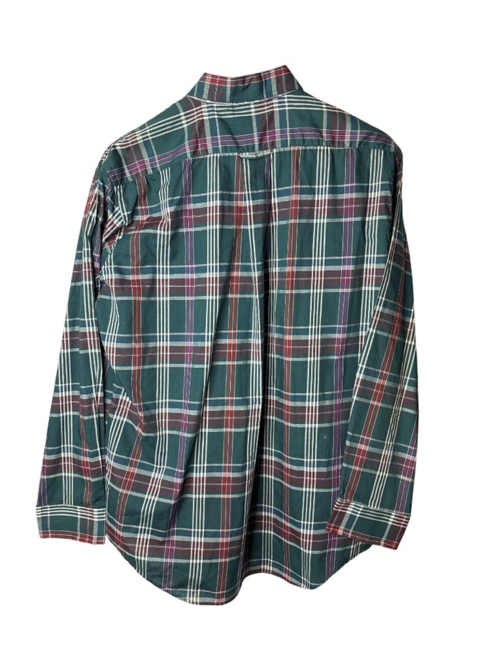 Saddlebrook Mens Button Down Shirt Size XL Plaid Multicolor Vintage New - Picture 2 of 5